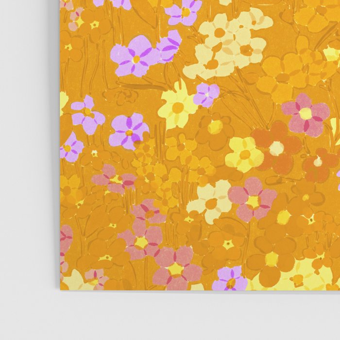 Summer Garden (Orange) Poster Gallery Image 3