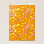 Summer Garden (Orange) Stationery Card Gallery Image 2