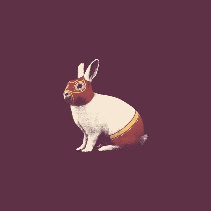Lapin Catcheur (Rabbit Wrestler) Coffee Mug Gallery Image 2