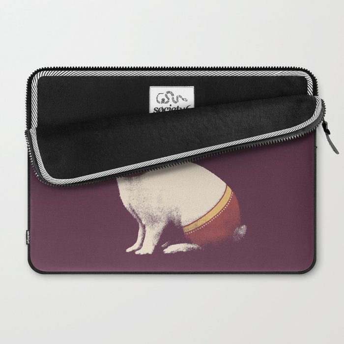 Lapin Catcheur (Rabbit Wrestler) Laptop Sleeve Gallery Image 2