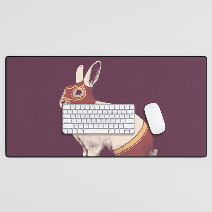 Lapin Catcheur (Rabbit Wrestler) Desk Mat Gallery Image 1