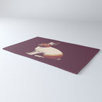 Lapin Catcheur (Rabbit Wrestler) Rug Gallery Image 3