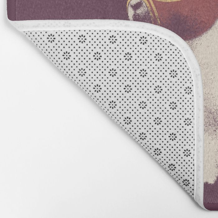 Lapin Catcheur (Rabbit Wrestler) Bath Mat Gallery Image 2
