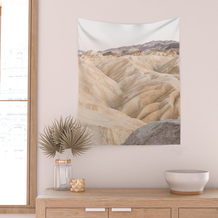 Zabriskie Point In Death Valley National Park Photo | Landscape Art Print | USA Travel Photography Wall Tapestry Gallery Image 2