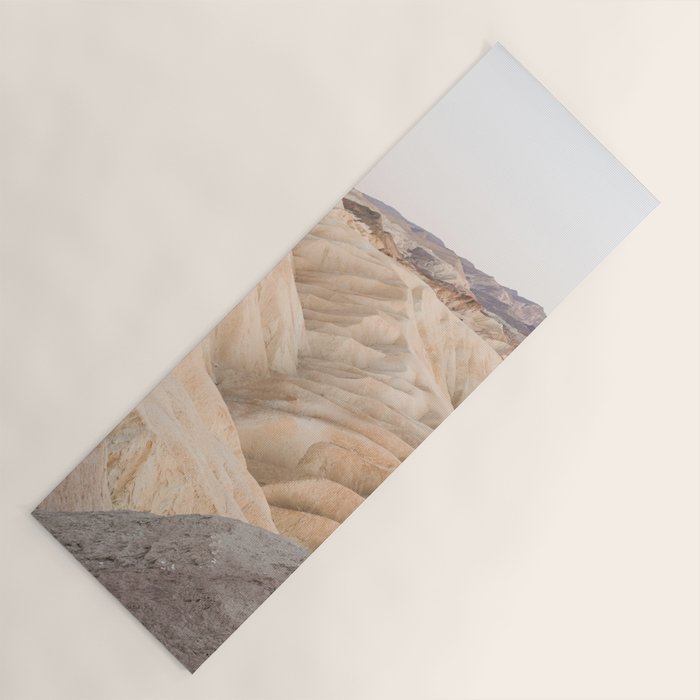 Zabriskie Point In Death Valley National Park Photo | Landscape Art Print | USA Travel Photography Yoga Mat Gallery Image 1