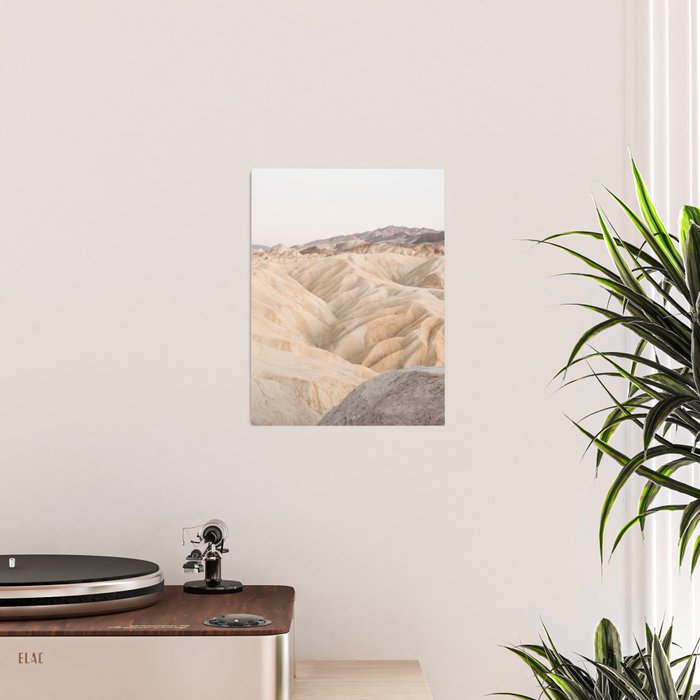 Zabriskie Point In Death Valley National Park Photo | Landscape Art Print | USA Travel Photography Poster Gallery Image 2