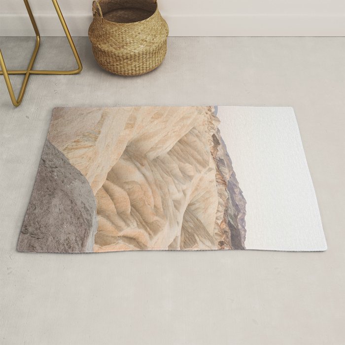 Zabriskie Point In Death Valley National Park Photo | Landscape Art Print | USA Travel Photography Rug Gallery Image 1