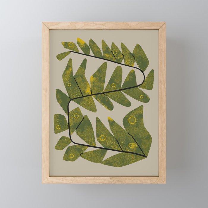 Snaky Fern Mini Art Print Gallery Image 1