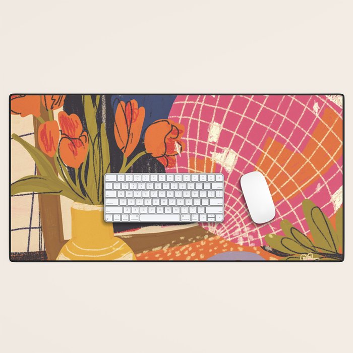 Disco night Desk Mat Gallery Image 1
