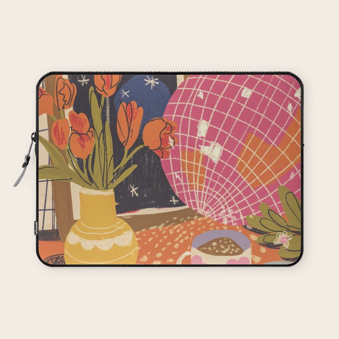 Disco night Laptop Sleeve Gallery Image 1