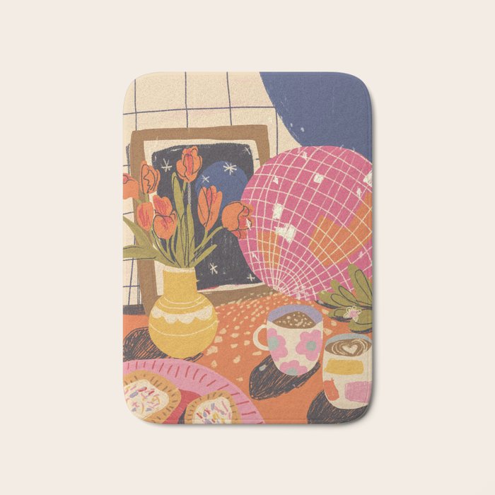 Disco night Bath Mat Gallery Image 1