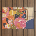 Disco night Outdoor Rug Gallery Image 1