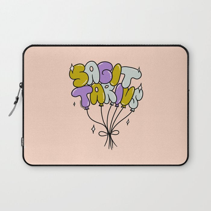 Sagittarius Balloons Laptop Sleeve Gallery Image 1