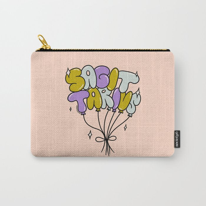 Sagittarius Balloons Carry All Pouch Gallery Image 1