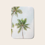 For the love of palm trees | Dominican Republic travel photography print | Summer time Bath Mat Gallery Image 1
