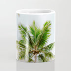 For the love of palm trees | Dominican Republic travel photography print | Summer time Coffee Mug Gallery Image 4