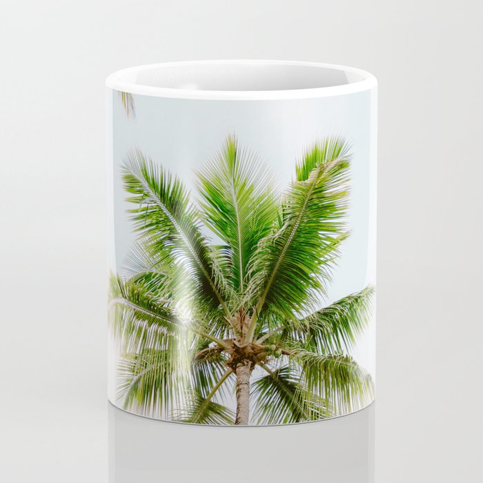 For the love of palm trees | Dominican Republic travel photography print | Summer time Coffee Mug Gallery Image 4