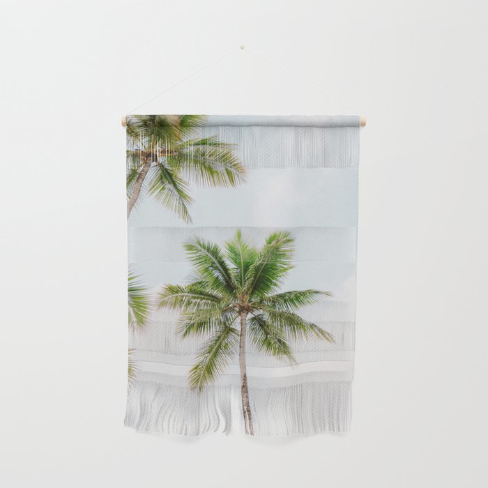 For the love of palm trees | Dominican Republic travel photography print | Summer time Wall Hanging Gallery Image 1