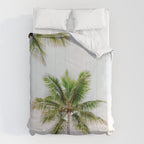 For the love of palm trees | Dominican Republic travel photography print | Summer time Comforter Gallery Image 6