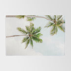 For the love of palm trees | Dominican Republic travel photography print | Summer time Rug Gallery Image 2