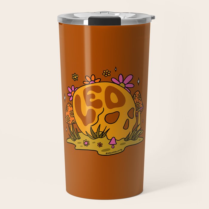 Leo Skull Travel Mug Gallery Image 1