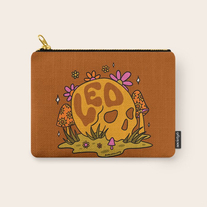 Leo Skull Carry All Pouch Gallery Image 1