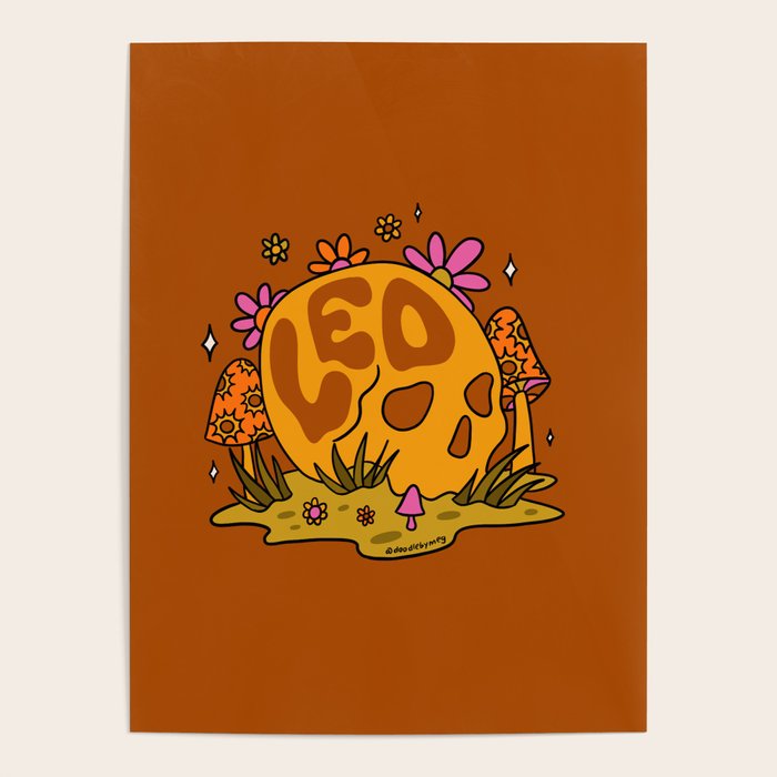 Leo Skull Poster Gallery Image 4