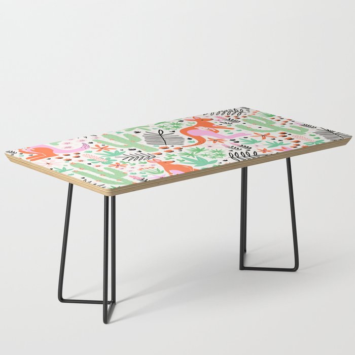 Kangaroo Cute Australian Animal Pattern Coffee Table Gallery Image 1