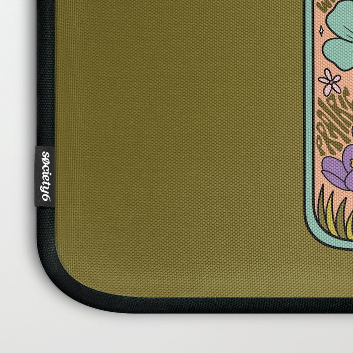North Dakota Wildflowers Laptop Sleeve Gallery Image 3