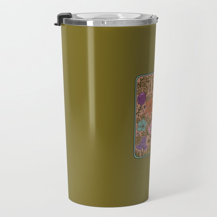 North Dakota Wildflowers Travel Mug Gallery Image 3