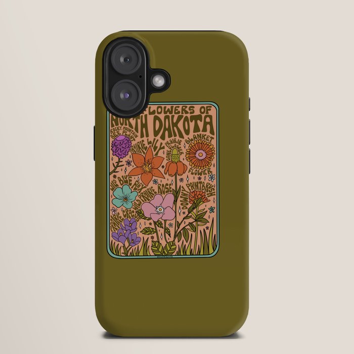 North Dakota Wildflowers iPhone Case Gallery Image 9
