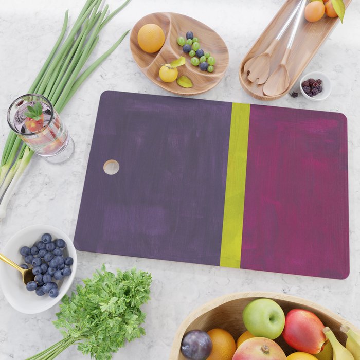 Lime Mauve  Cutting Board Gallery Image 2