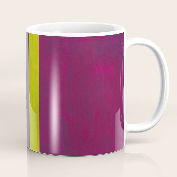 Lime Mauve  Coffee Mug Gallery Image 1