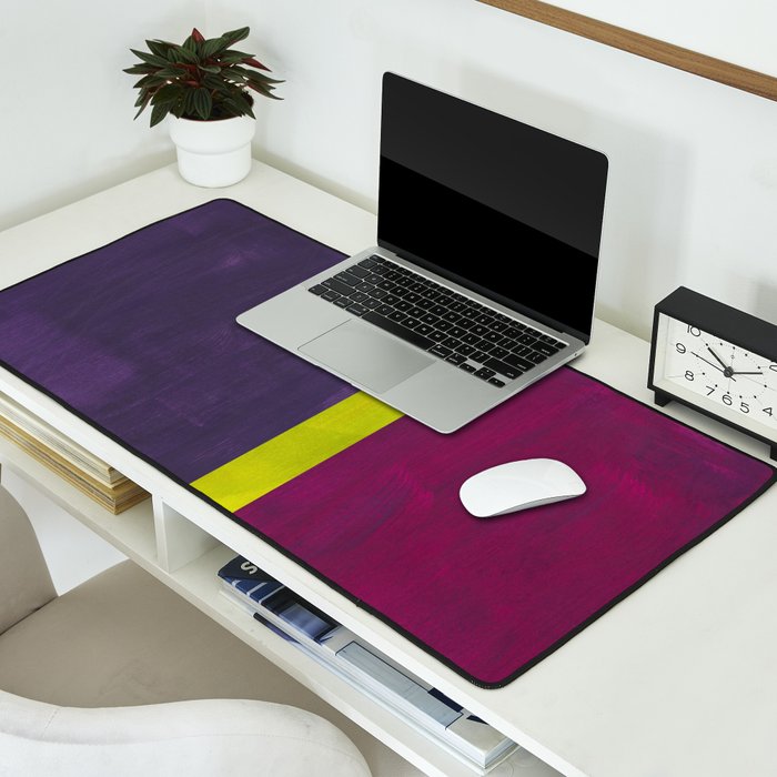 Lime Mauve  Desk Mat Gallery Image 2