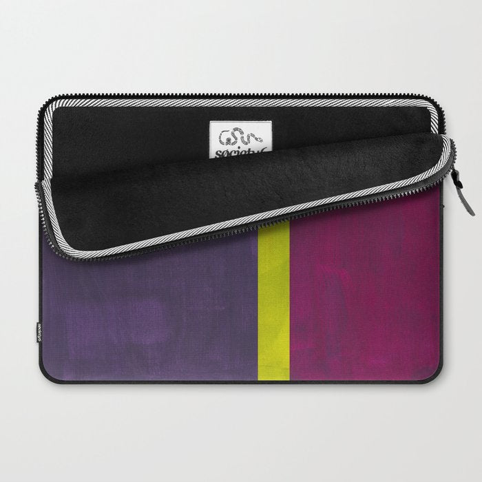 Lime Mauve  Laptop Sleeve Gallery Image 2
