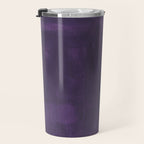 Lime Mauve  Travel Mug Gallery Image 3