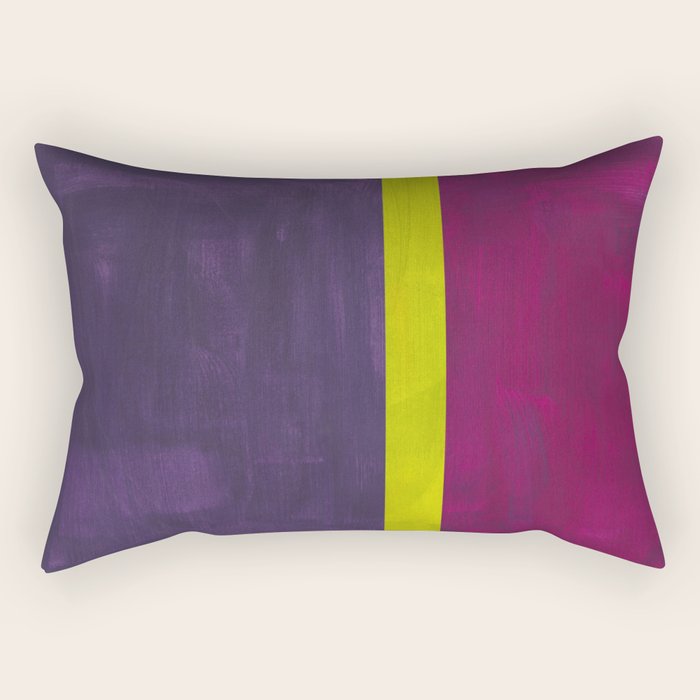 Lime Mauve  Rectangular Pillow Gallery Image 2