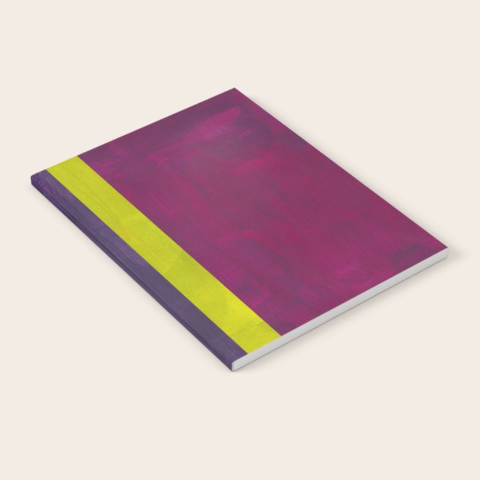 Lime Mauve  Notebook Gallery Image 1