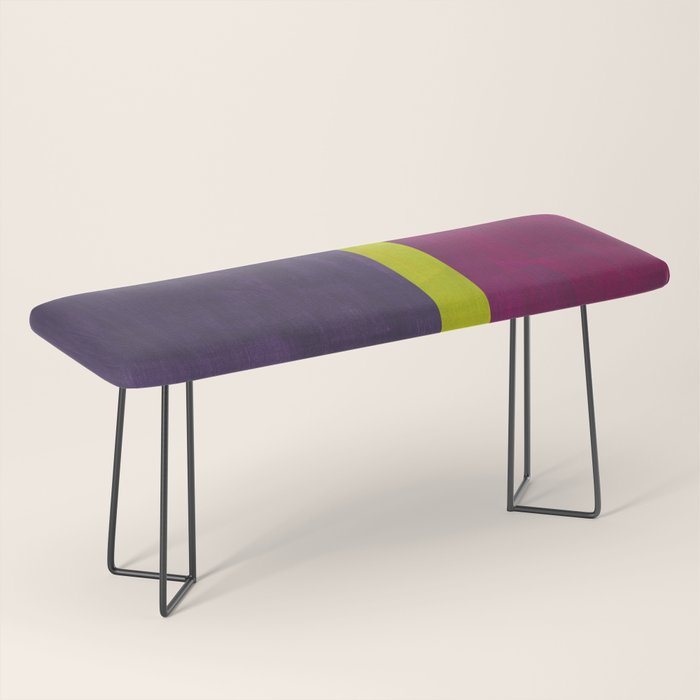 Lime Mauve  Bench Gallery Image 1
