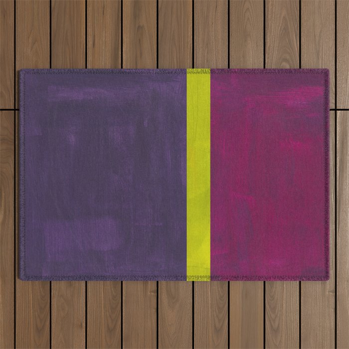 Lime Mauve  Outdoor Rug Gallery Image 1
