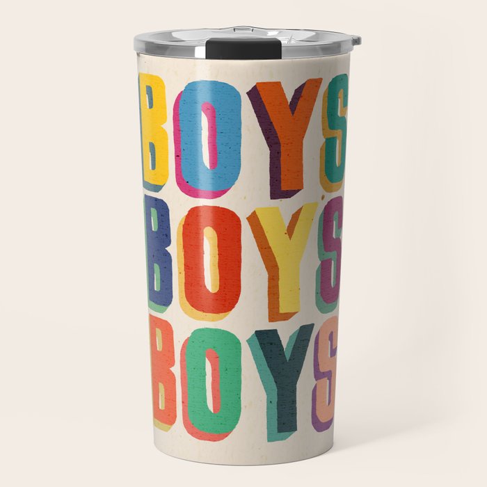 Boys boys boys Travel Mug Gallery Image 1