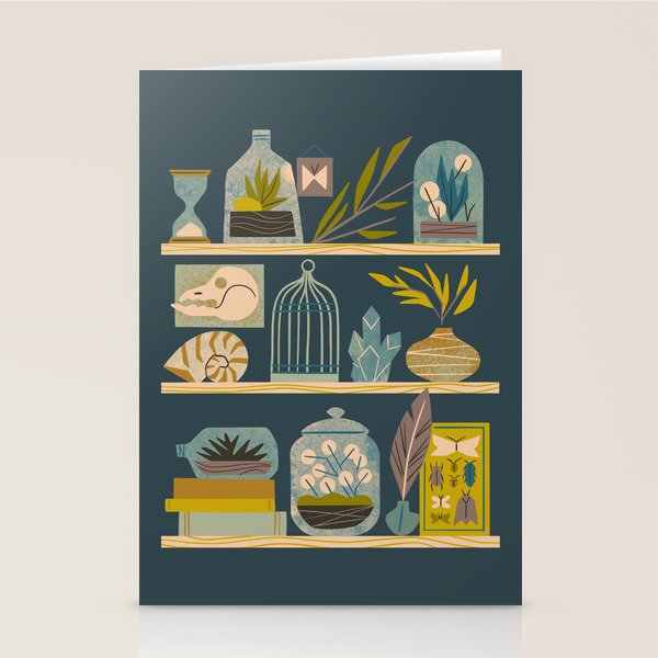 Collected by the Naturalist Stationery Card Gallery Image 1
