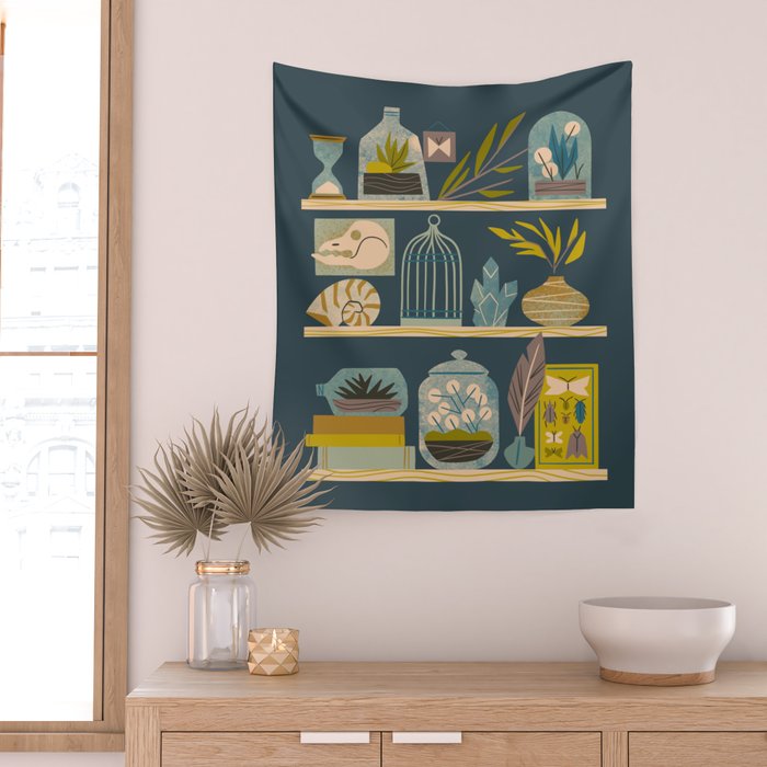 Collected by the Naturalist Wall Tapestry Gallery Image 2