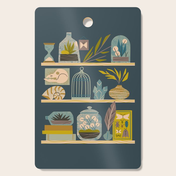 Collected by the Naturalist Cutting Board Gallery Image 1