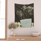Everyday Simplicity - Blooming Pot Wall Tapestry Gallery Image 2