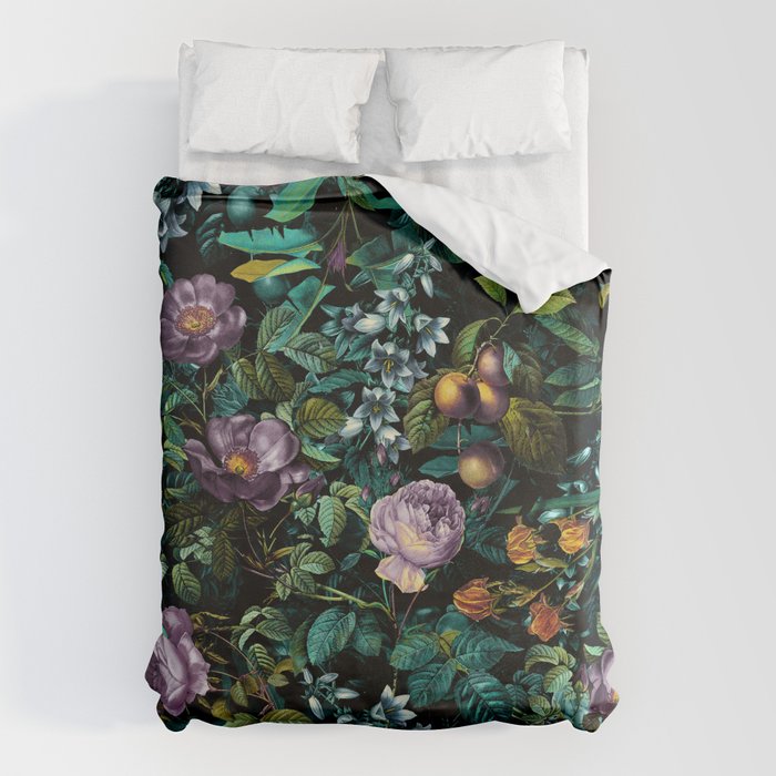 Exotic Jungle - Night Duvet Cover Gallery Image 6