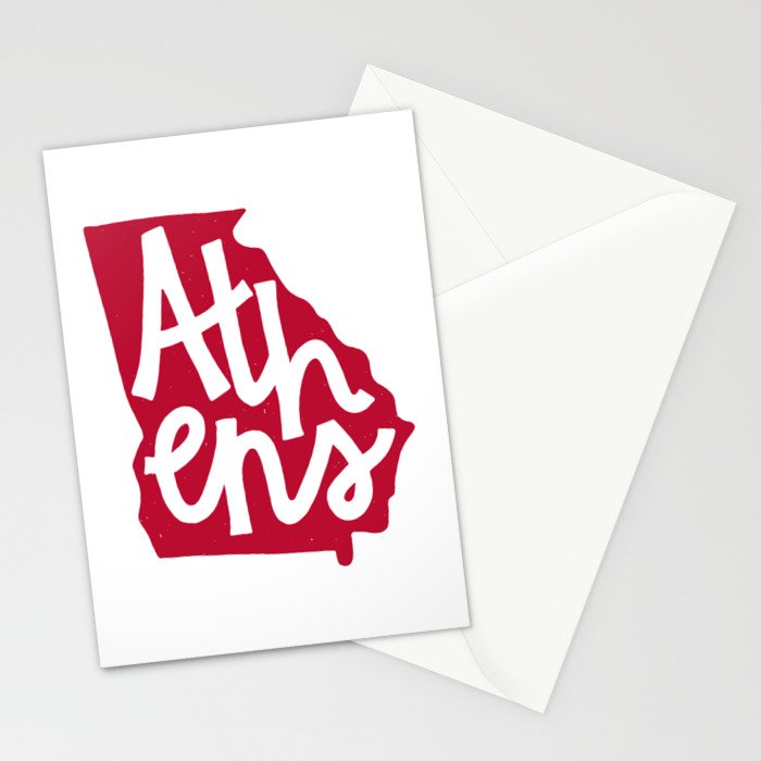 Athens Georgia Stationery Card Gallery Image 2
