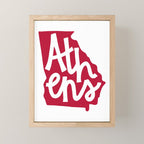 Athens Georgia Mini Art Print Gallery Image 1