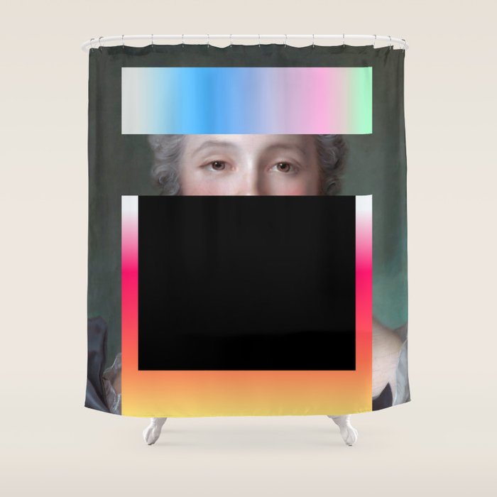 Composition 0152018 Shower Curtain Gallery Image 1