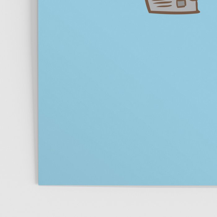 Everyone Poops (Blue) Poster Gallery Image 3
